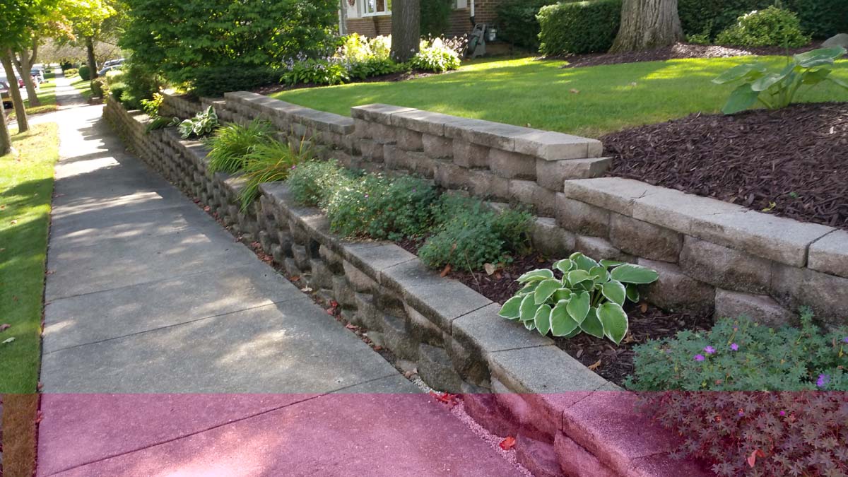 Kenosha Mulch Service Mulching Weed Control Brown Dyed Mulch Delivery